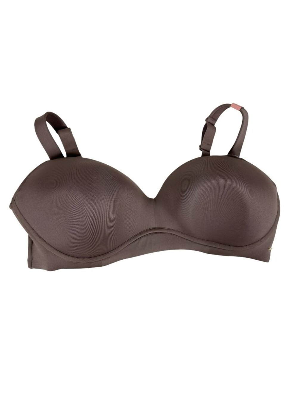 Cacique Modern Collection Bra 44DDD Brown Lightly Lined No Wire Full Coverage NW